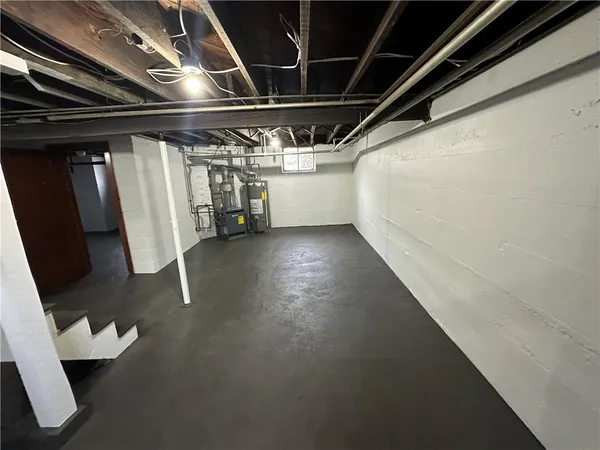 a view of under construction room and staircase