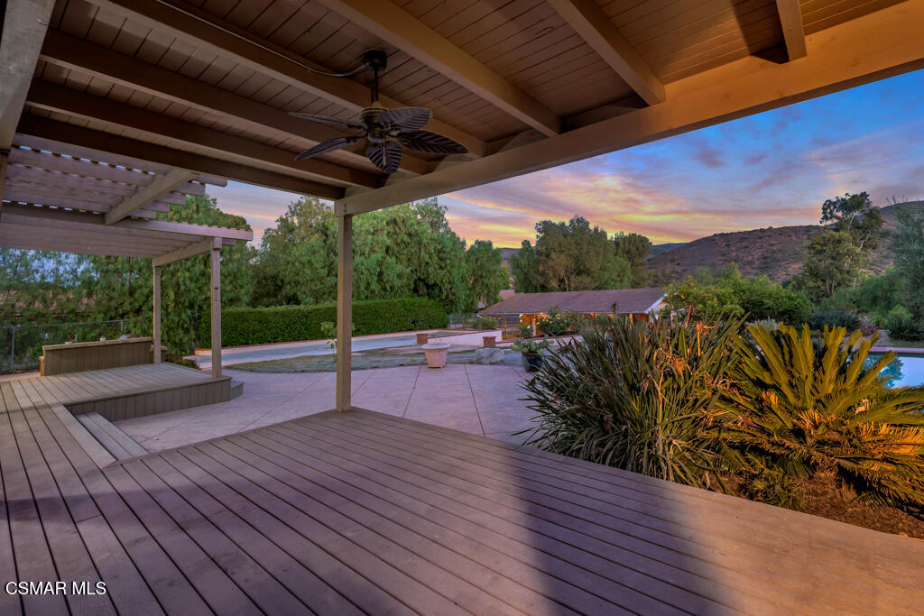 1506 Rambling Road Simi Valley, CA 93065 - Photo 63 of 79 Covered Deck off Primary Suite