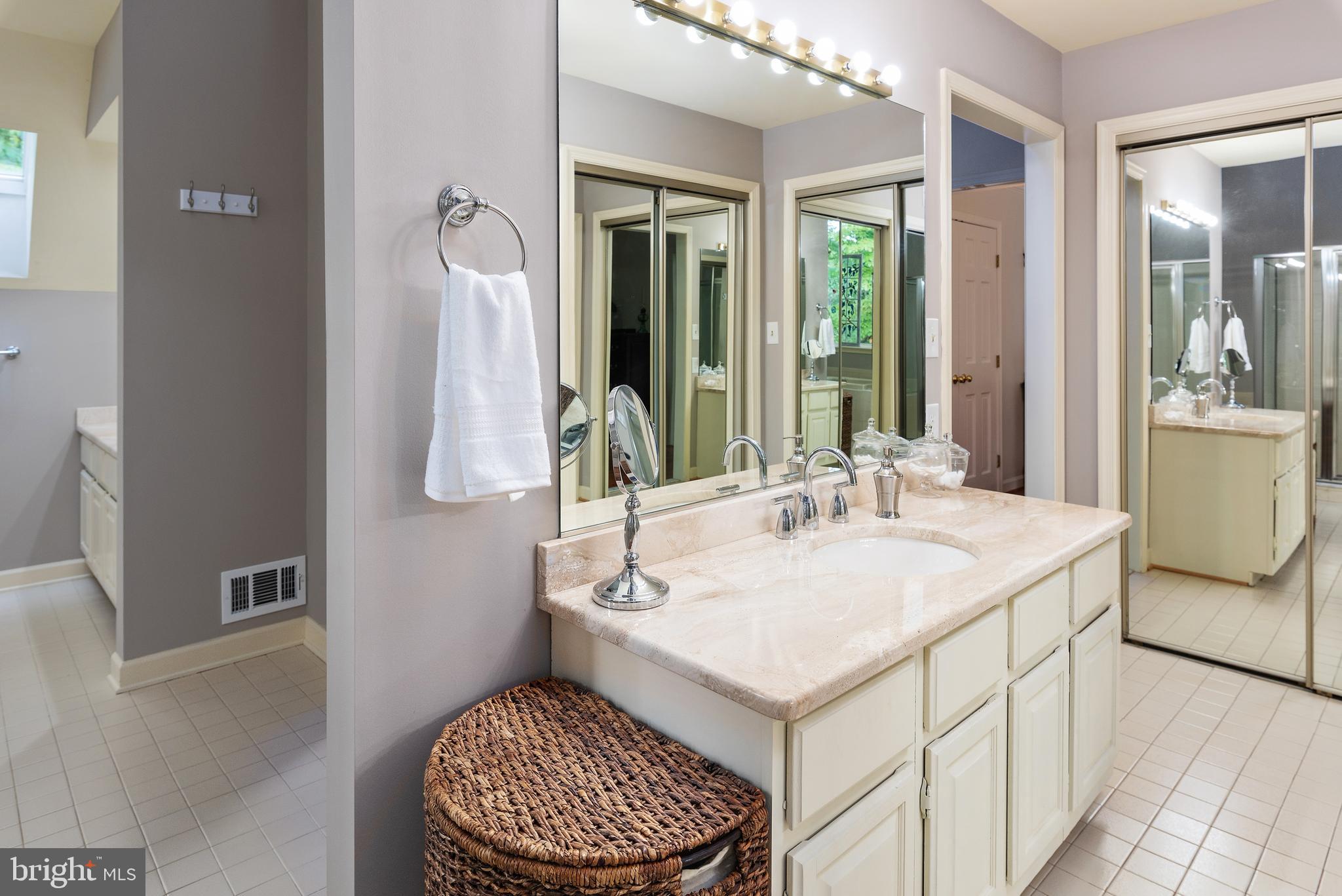 1936 High Ridge Road Annapolis, MD 21409 - Photo 19 of 75 Master bath has dual vanities for getting ready.