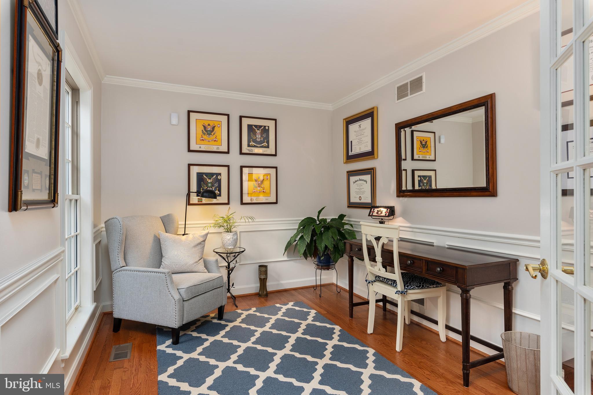 1936 High Ridge Road Annapolis, MD 21409 - Photo 5 of 75 Main level office with french doors is so pleasant