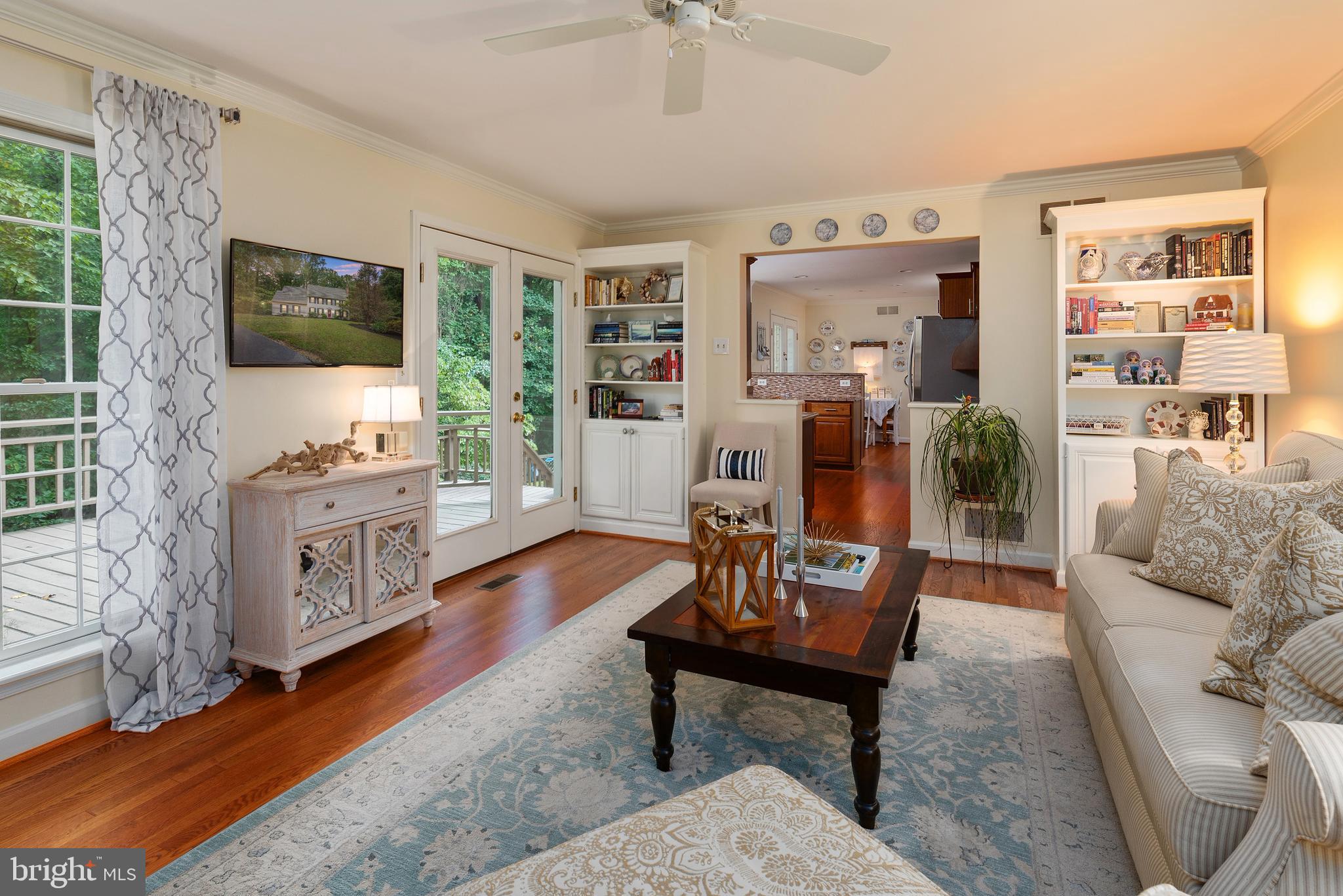 1936 High Ridge Road Annapolis, MD 21409 - Photo 7 of 75 Soothing family room off the kitchen with built-in