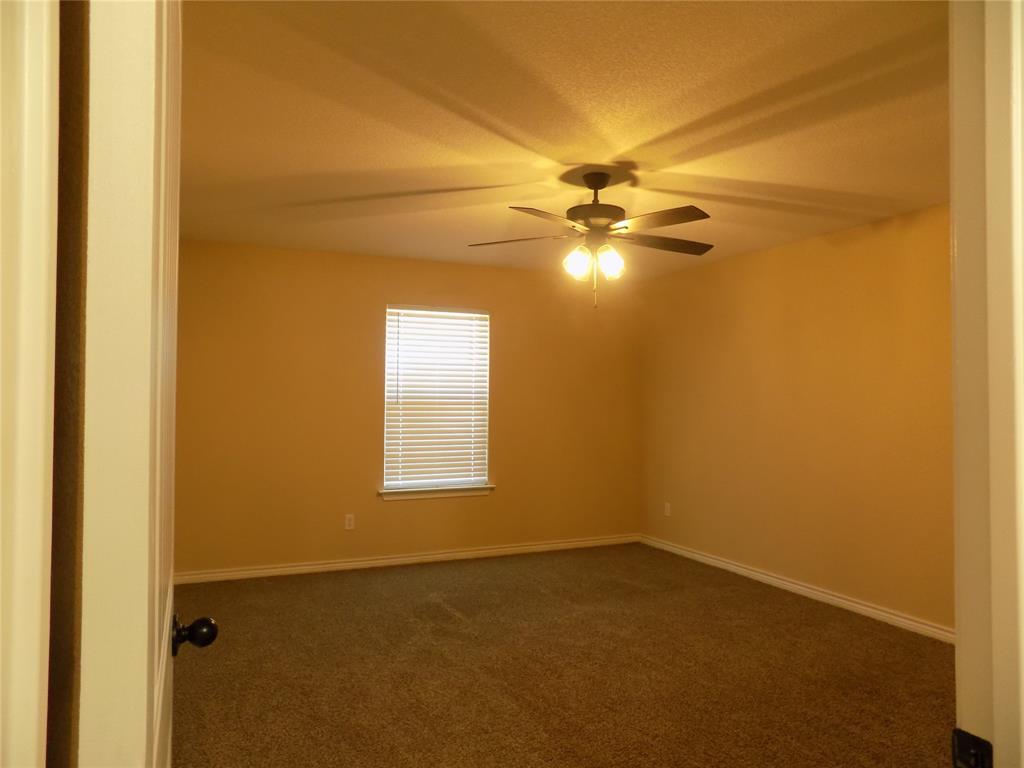 506 Pecan Tree Court Poolville, TX 76487 - Photo 21 of 36 Large primary bedroom with ceiling fan