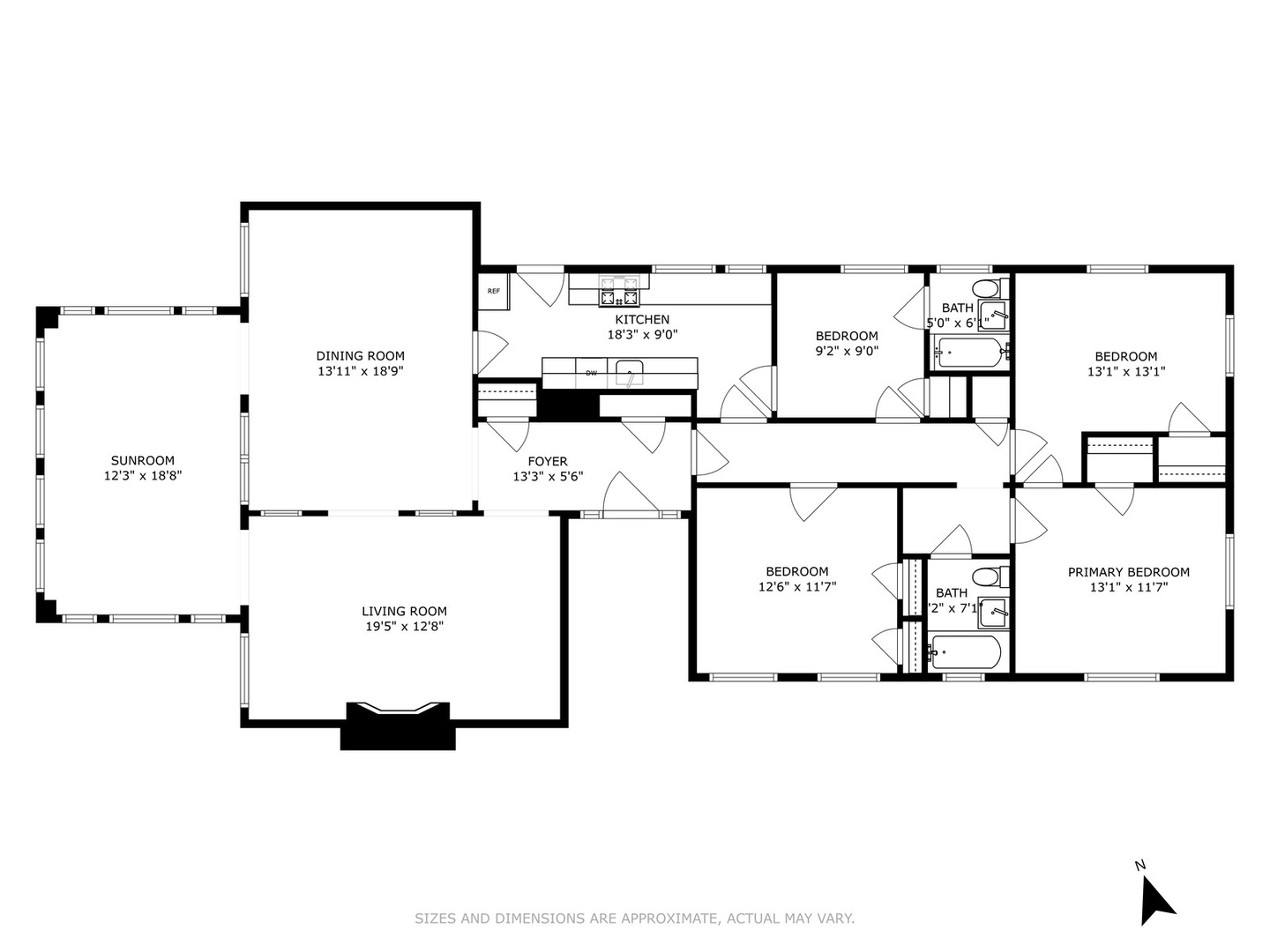 851 East Drexel Square, Unit 1A Chicago, IL 60615 - Photo 21 of 21 a picture of a floor plan