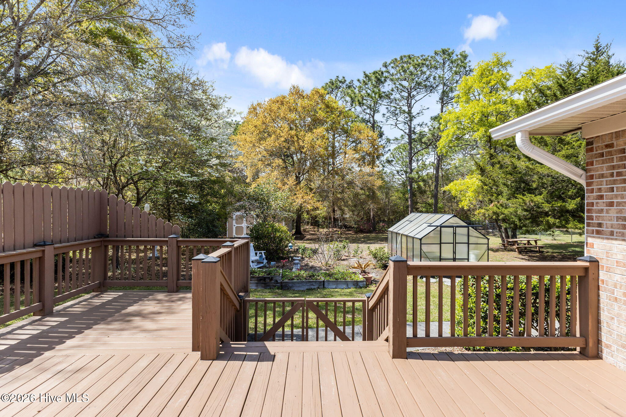 116 Pine Lake Road Cape Carteret, NC 28584 - Photo 21 of 58 From Deck to back yard