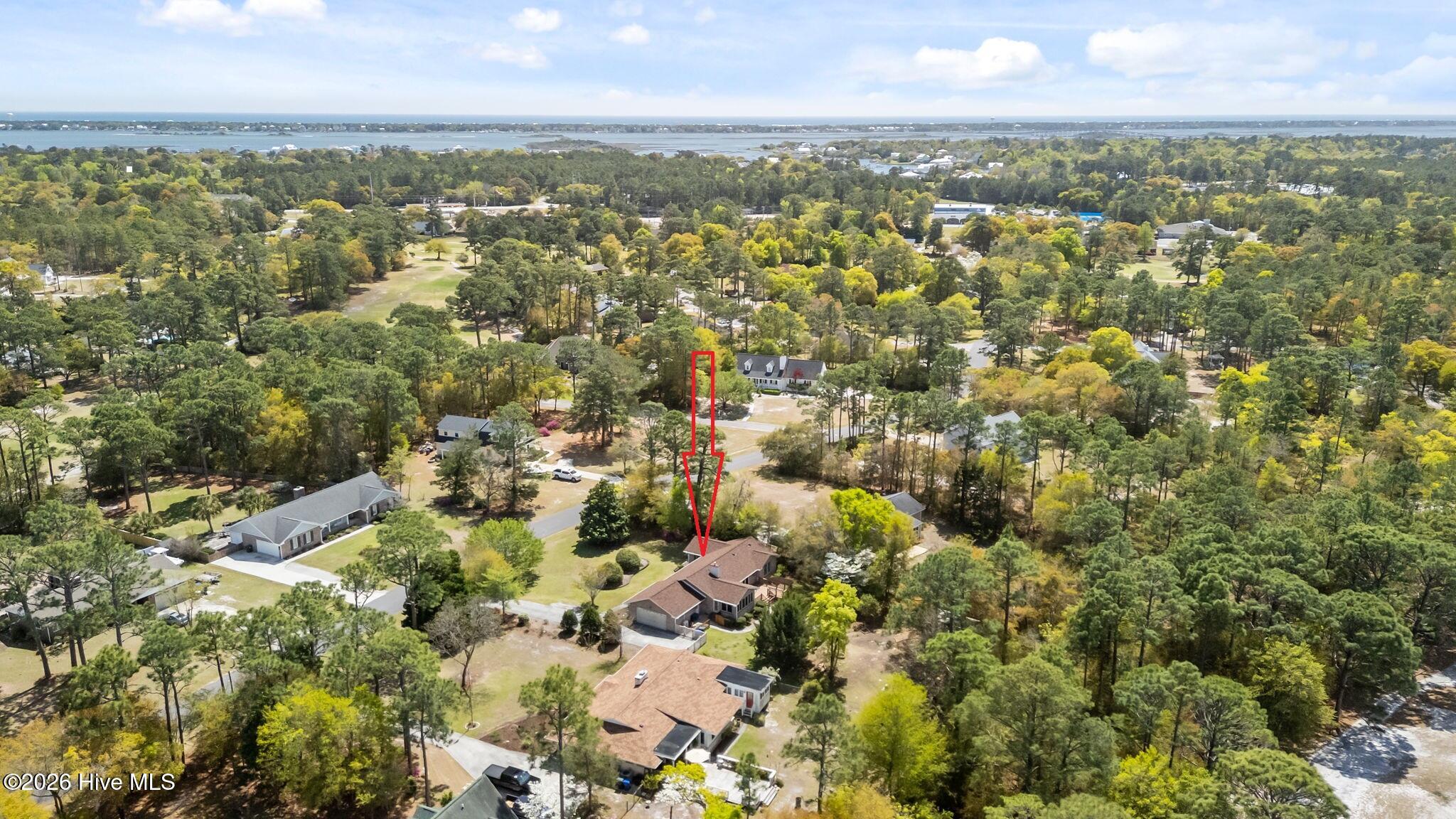 116 Pine Lake Road Cape Carteret, NC 28584 - Photo 57 of 58 Aerial view