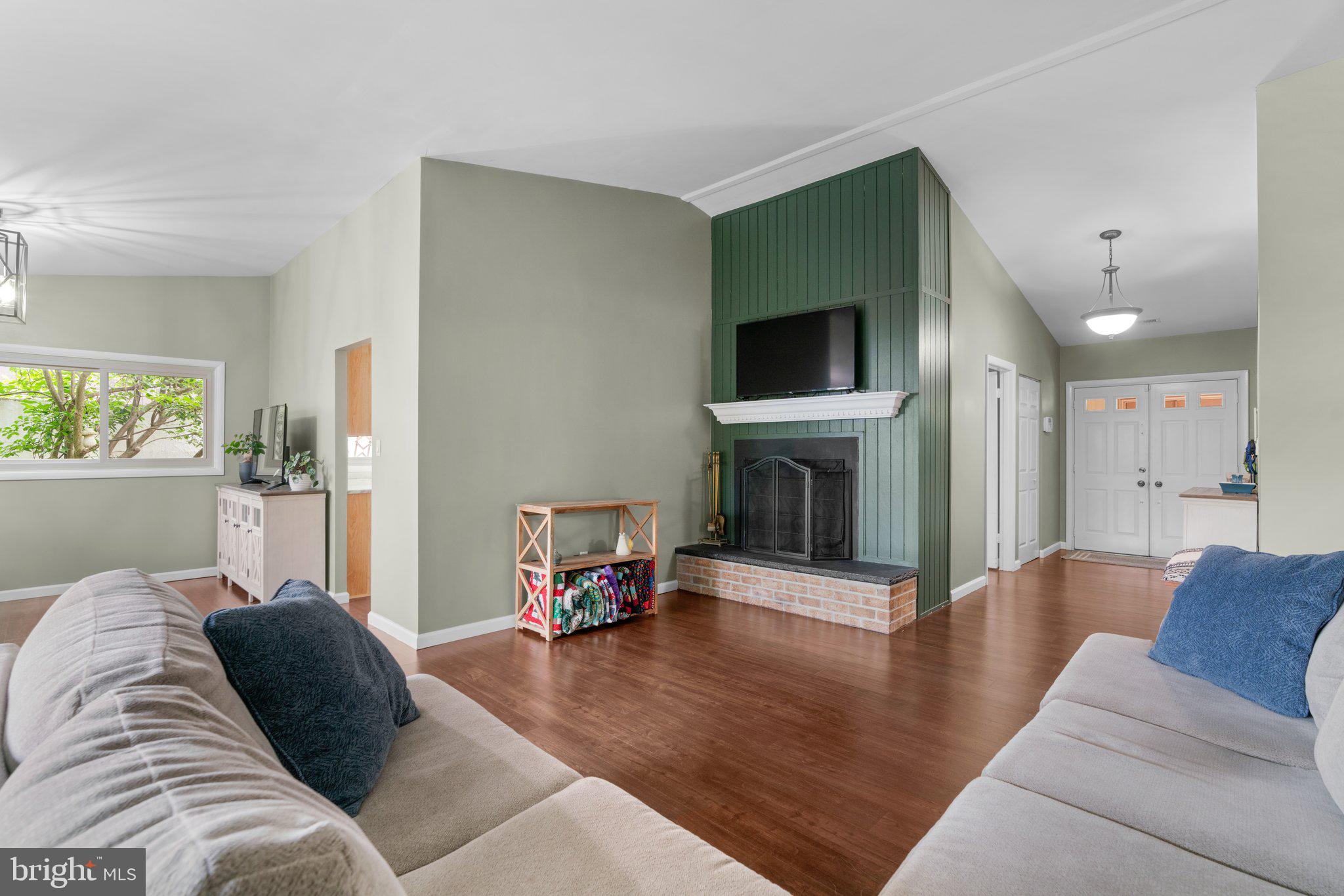 5367 Flight Feather Columbia, MD 21045 - Photo 14 of 42 a living room with furniture and a fireplace