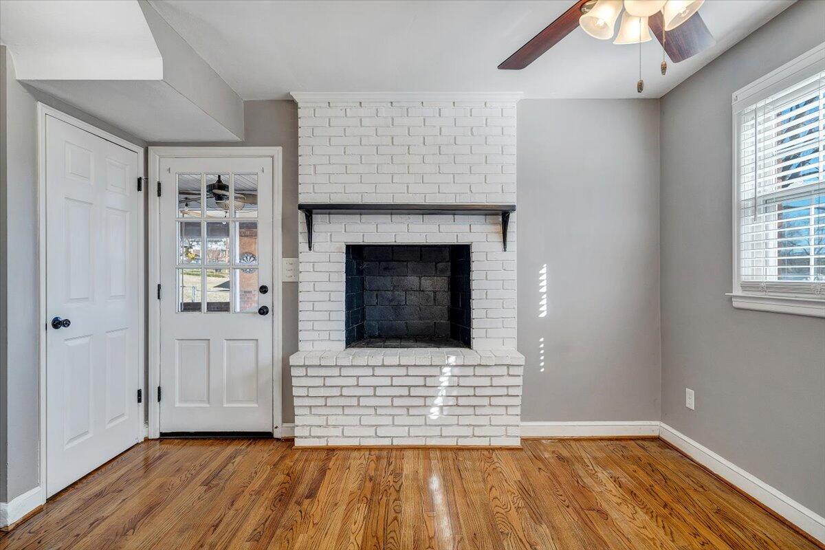 3584 Cedar Lane Roanoke, VA 24018 - Photo 18 of 75 a living room with furniture and a fireplace