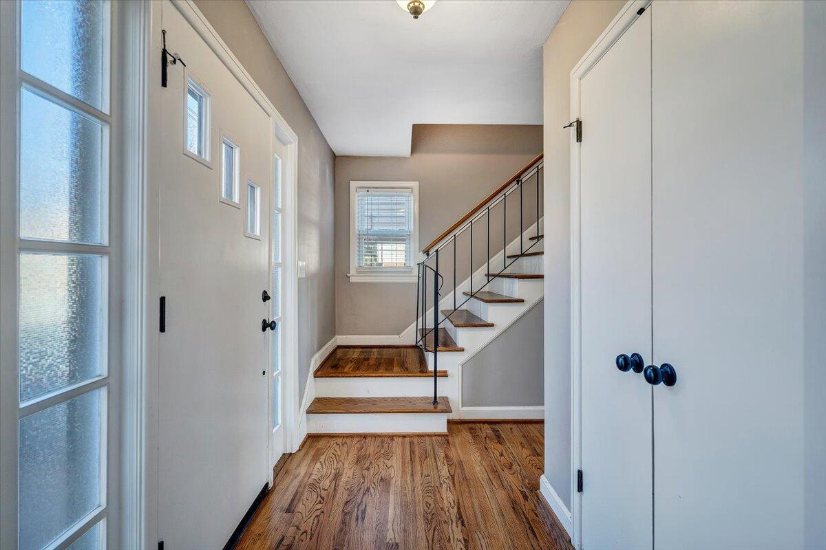 3584 Cedar Lane Roanoke, VA 24018 - Photo 2 of 75 a view of entryway and hall with wooden floor