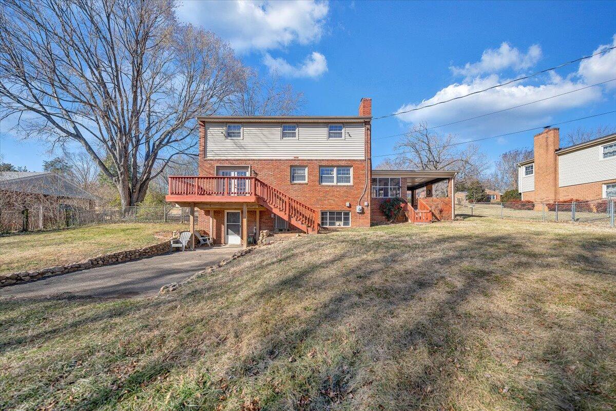 3584 Cedar Lane Roanoke, VA 24018 - Photo 67 of 75 a view of a house with a yard