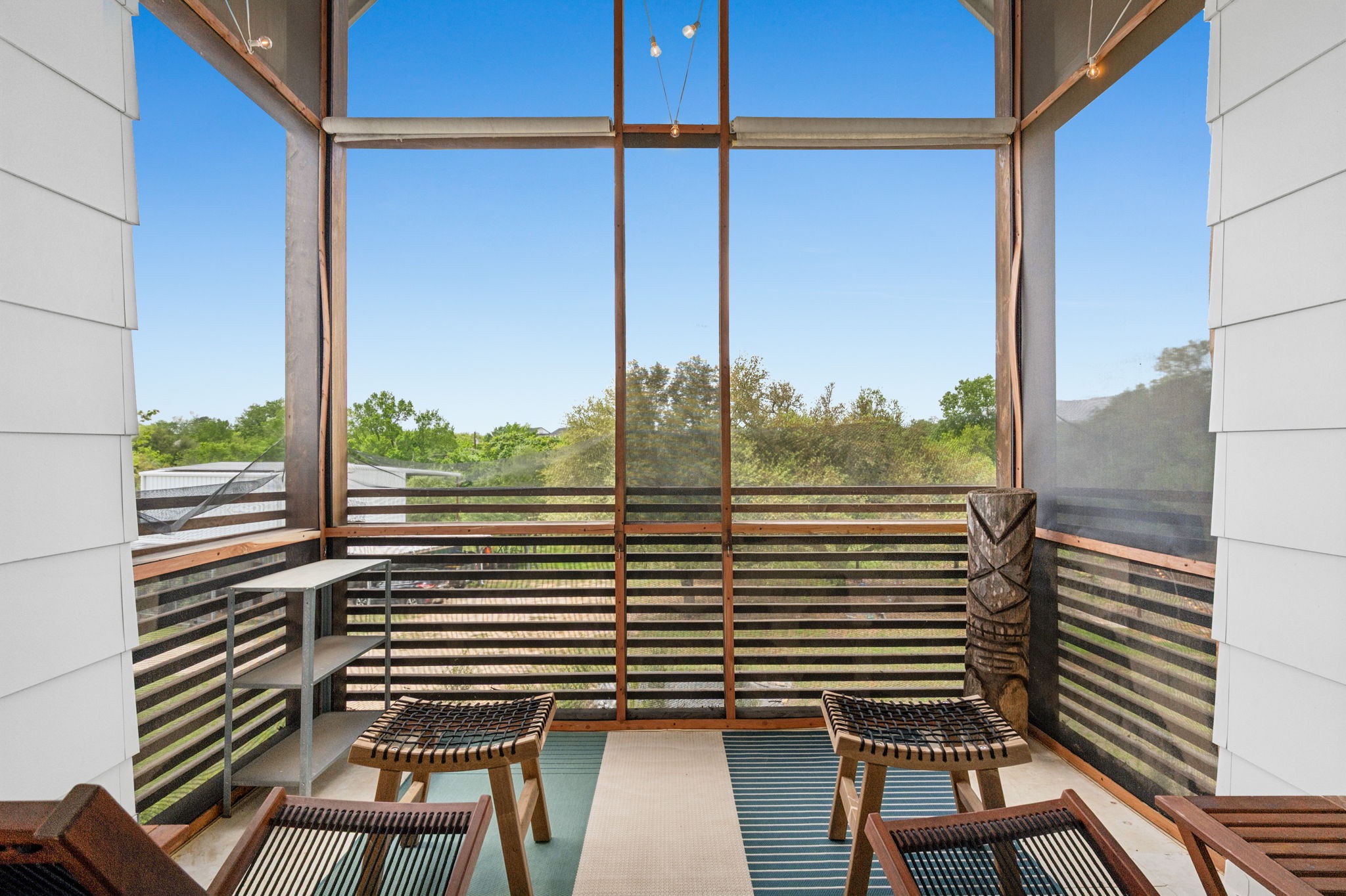 534 Old McDade Road Elgin, TX 78621 - Photo 30 of 40 Incredible screened-in porch off of third bedroom.