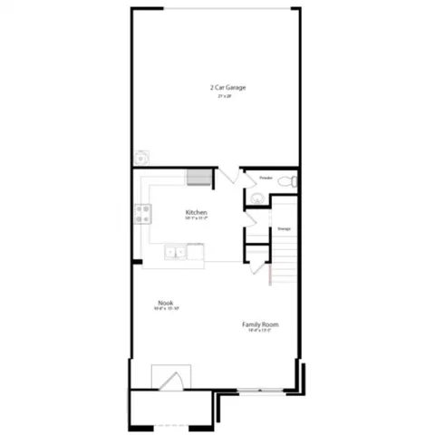 a picture of a floor plan