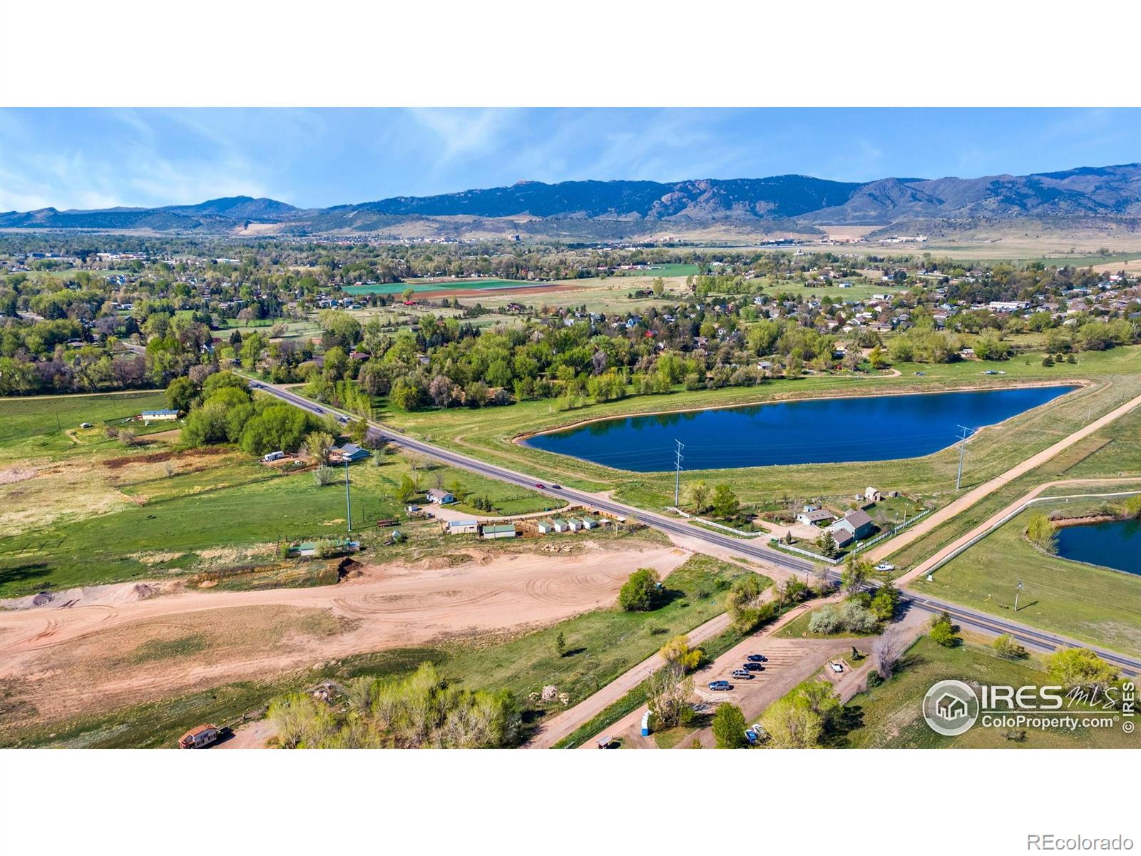 1340 North Taft Hill Road Fort Collins, CO 80521 - Photo 39 of 40 a view of an aerial view of residential houses with outdoor space