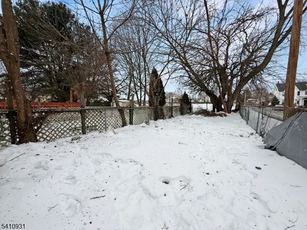 a view of snow on the road