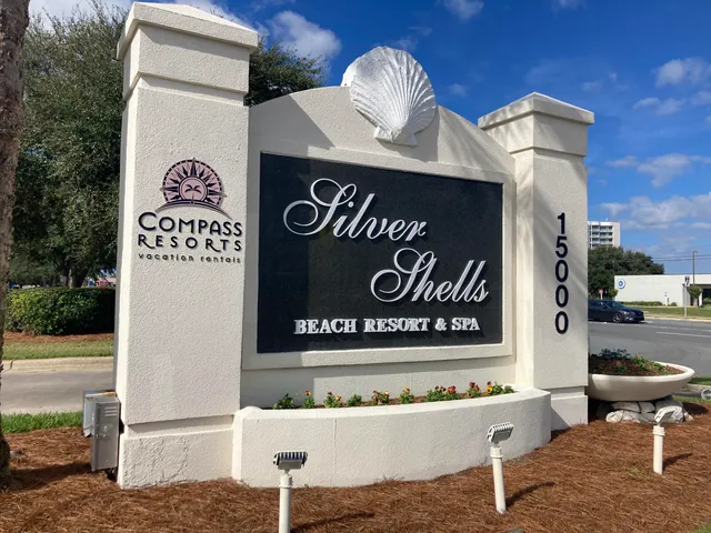 a view of sign board