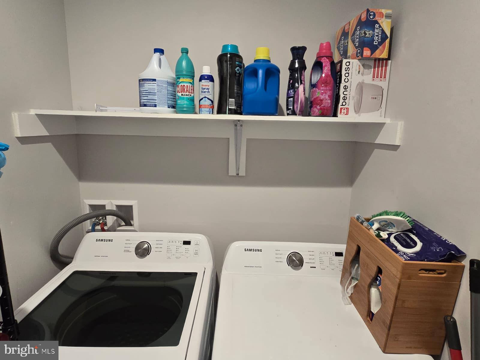 209 3rd Street Crumpton, MD 21628 - Photo 26 of 53 a view of utility room with washer and dryer