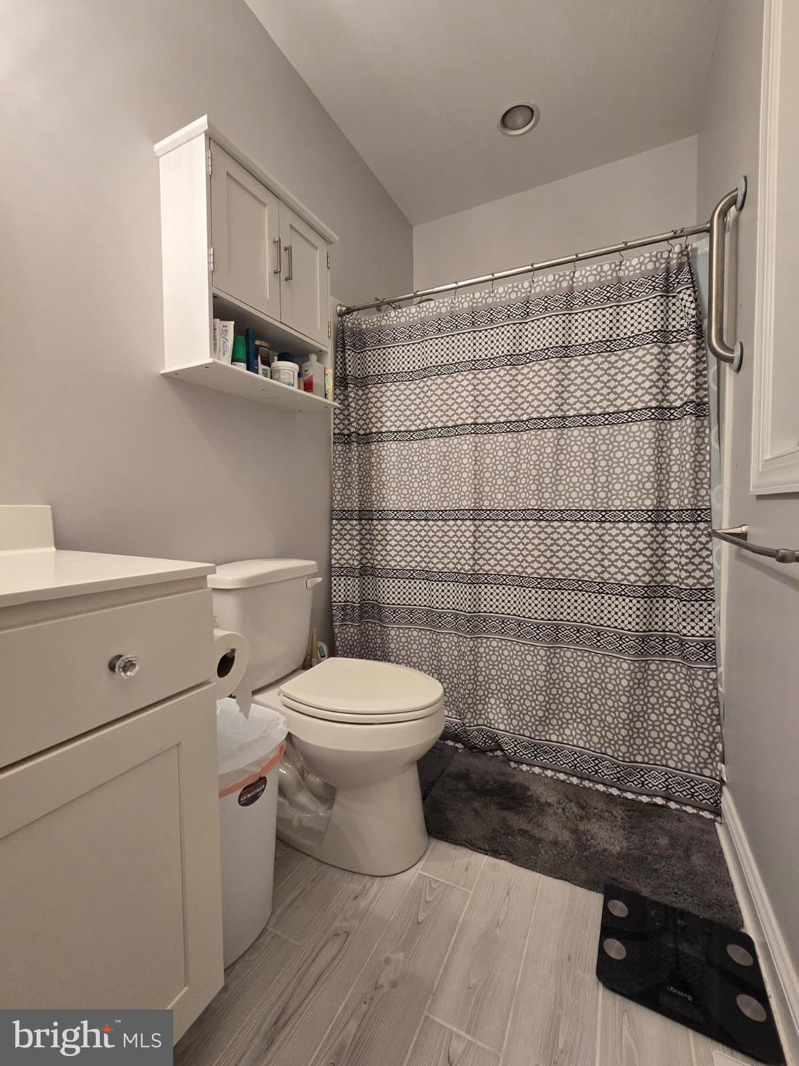 209 3rd Street Crumpton, MD 21628 - Photo 43 of 53 a bathroom with a toilet and a shower