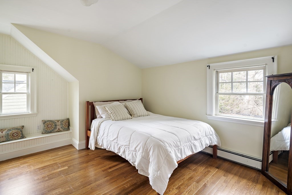 39 Somerset Road Brookline, MA 02445 - Photo 38 of 41 a bedroom with a bed and a window
