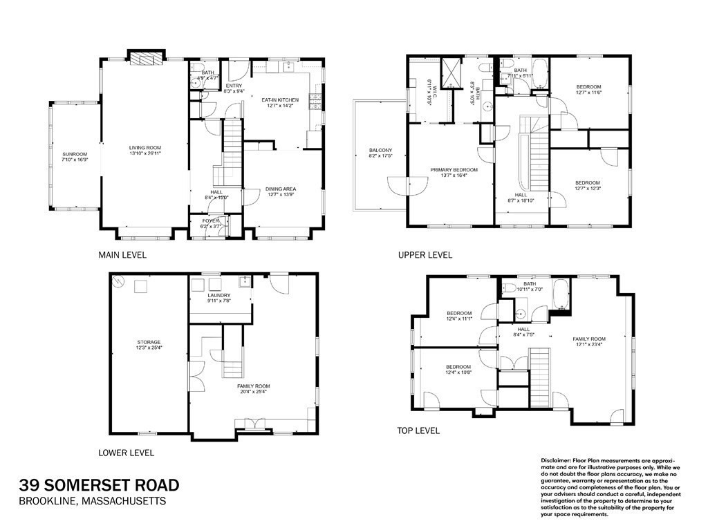 39 Somerset Road Brookline, MA 02445 - Photo 40 of 41 a black and white photo of a
