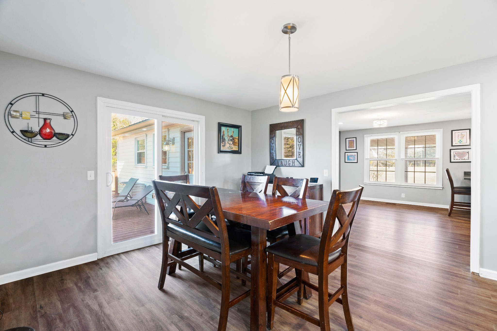 1630 McCrary Road Lebanon, TN 37090 - Photo 21 of 46 a view of a dining room with furniture window and wooden floor