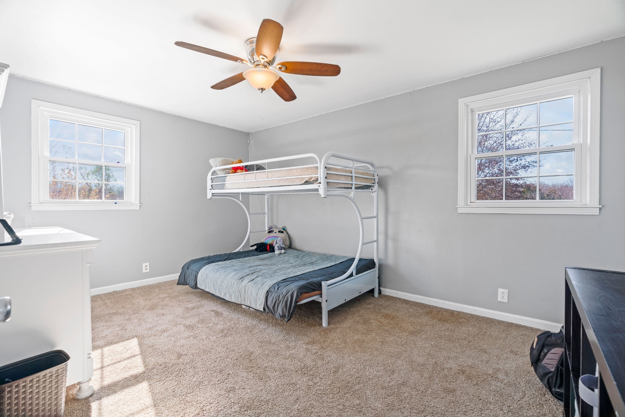 1630 McCrary Road Lebanon, TN 37090 - Photo 24 of 46 a bedroom with a bed and a ceiling fan