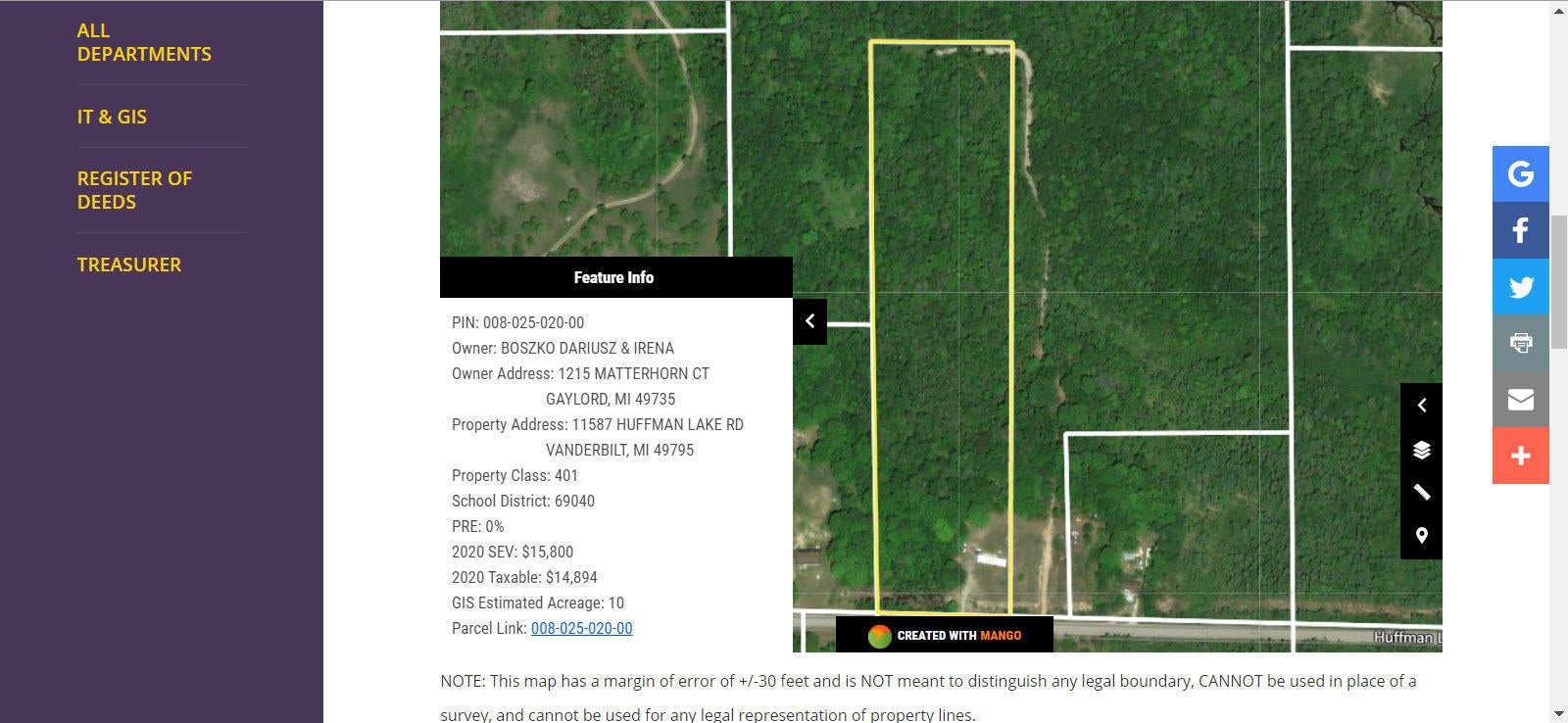 11587 Huffman Lake Road Vanderbilt, MI 49795 - Photo 10 of 17 Gallery Image 10