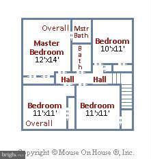 2521 Forest Glen Road Silver Spring, MD 20910 - Photo 29 of 30 UPPER LEVEL FLOOR PLAN