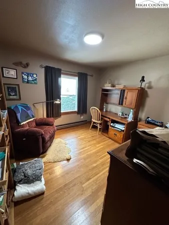 a room with gym equipment