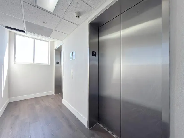 a view of elevator