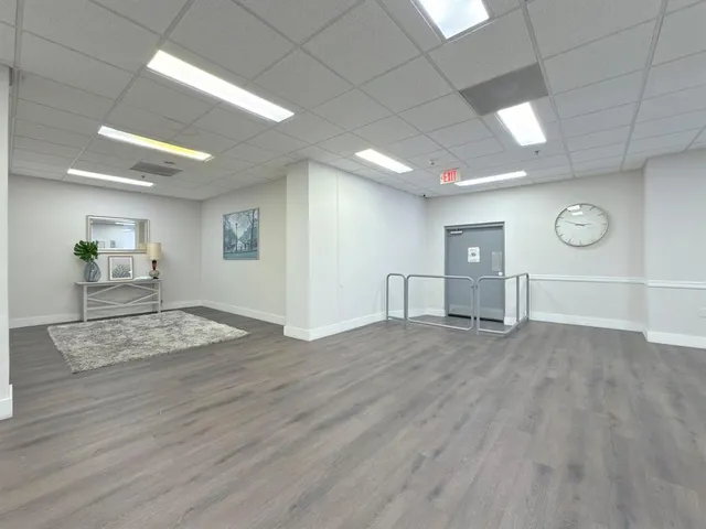 a view of livingroom with hardwood floor and window