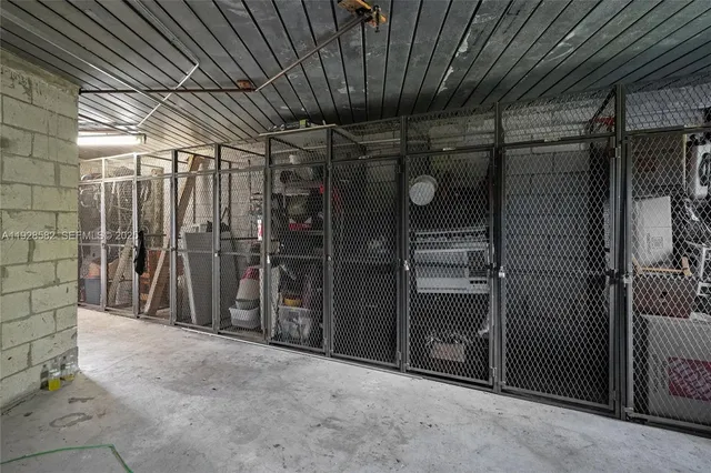 a view of water heater room