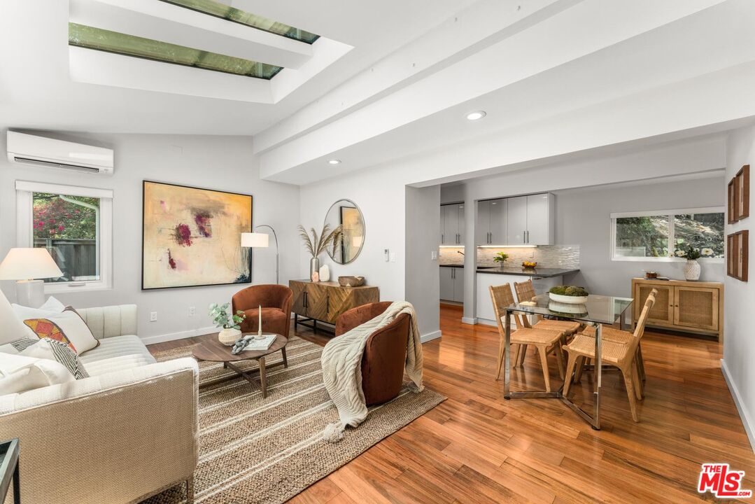 8326 Ridpath Drive Los Angeles, CA 90046 - Photo 4 of 25 a living room with furniture and a wooden floor