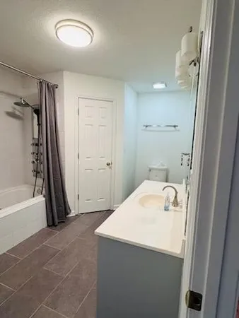 wooden floor in an empty room