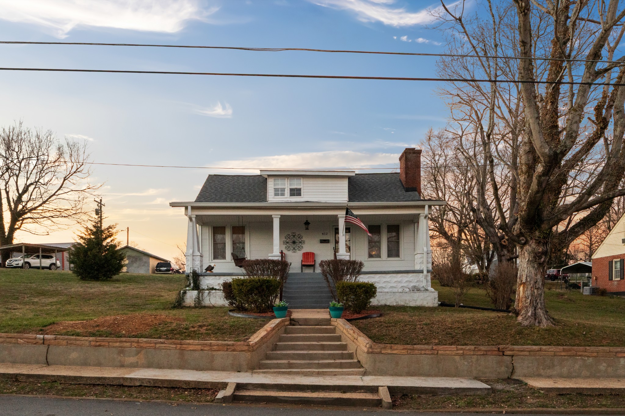 412 High Street Dickson, TN 37055 - Photo 36 of 42 a front view of a house with garden