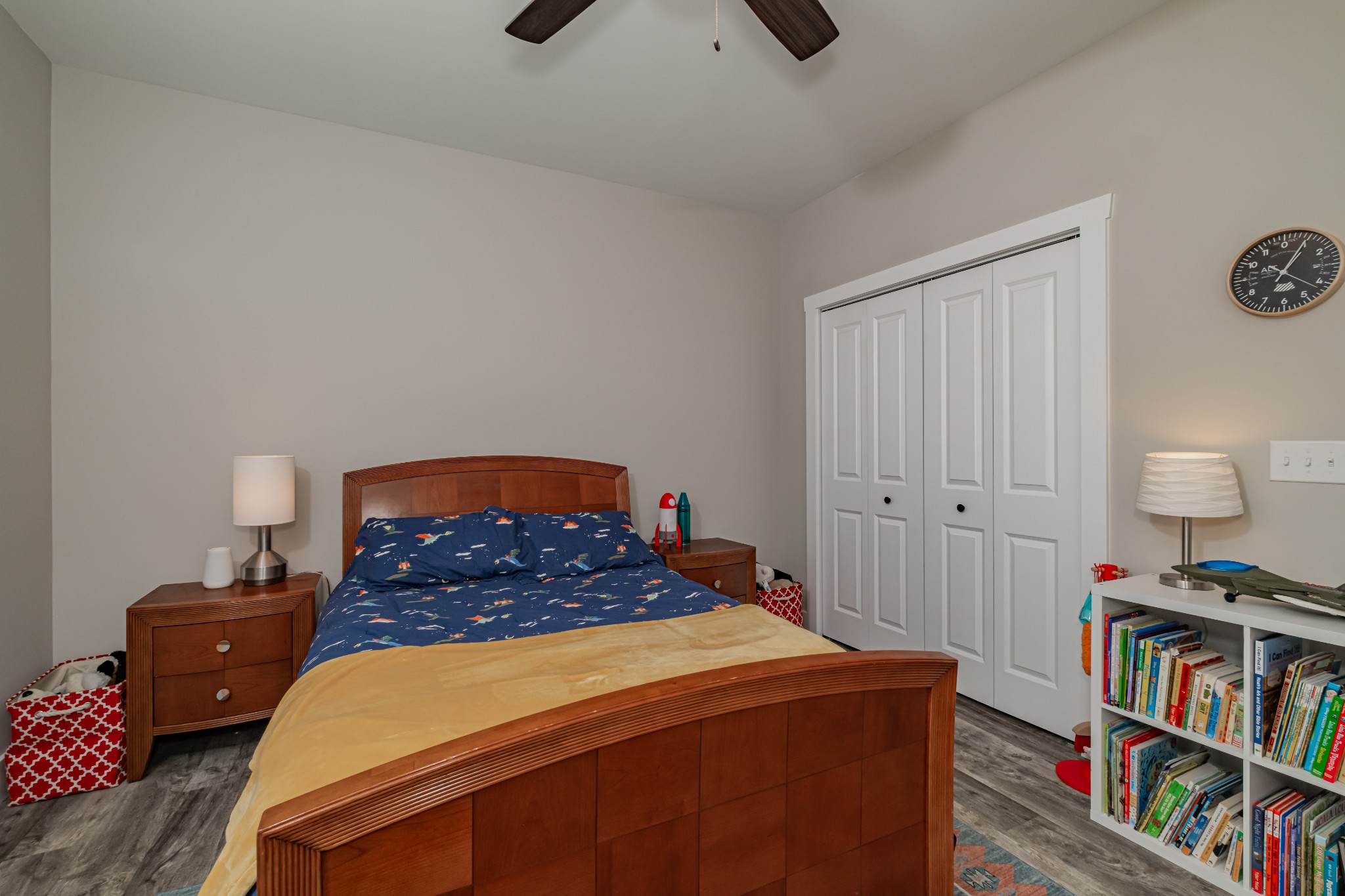 55 Rustling Pnes Road Dunlap, TN 37327 - Photo 25 of 33 a bedroom with a bed and a book shelf