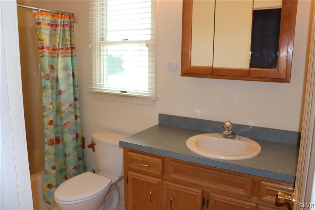 4190 Alder Road Bethlehem, PA 18020 - Photo 14 of 27 a bathroom with a sink toilet a mirror and shower