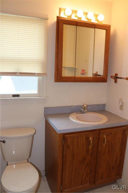 4190 Alder Road Bethlehem, PA 18020 - Photo 21 of 27 a bathroom with a toilet sink and mirror