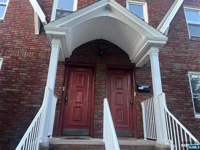 a view of front door of a house