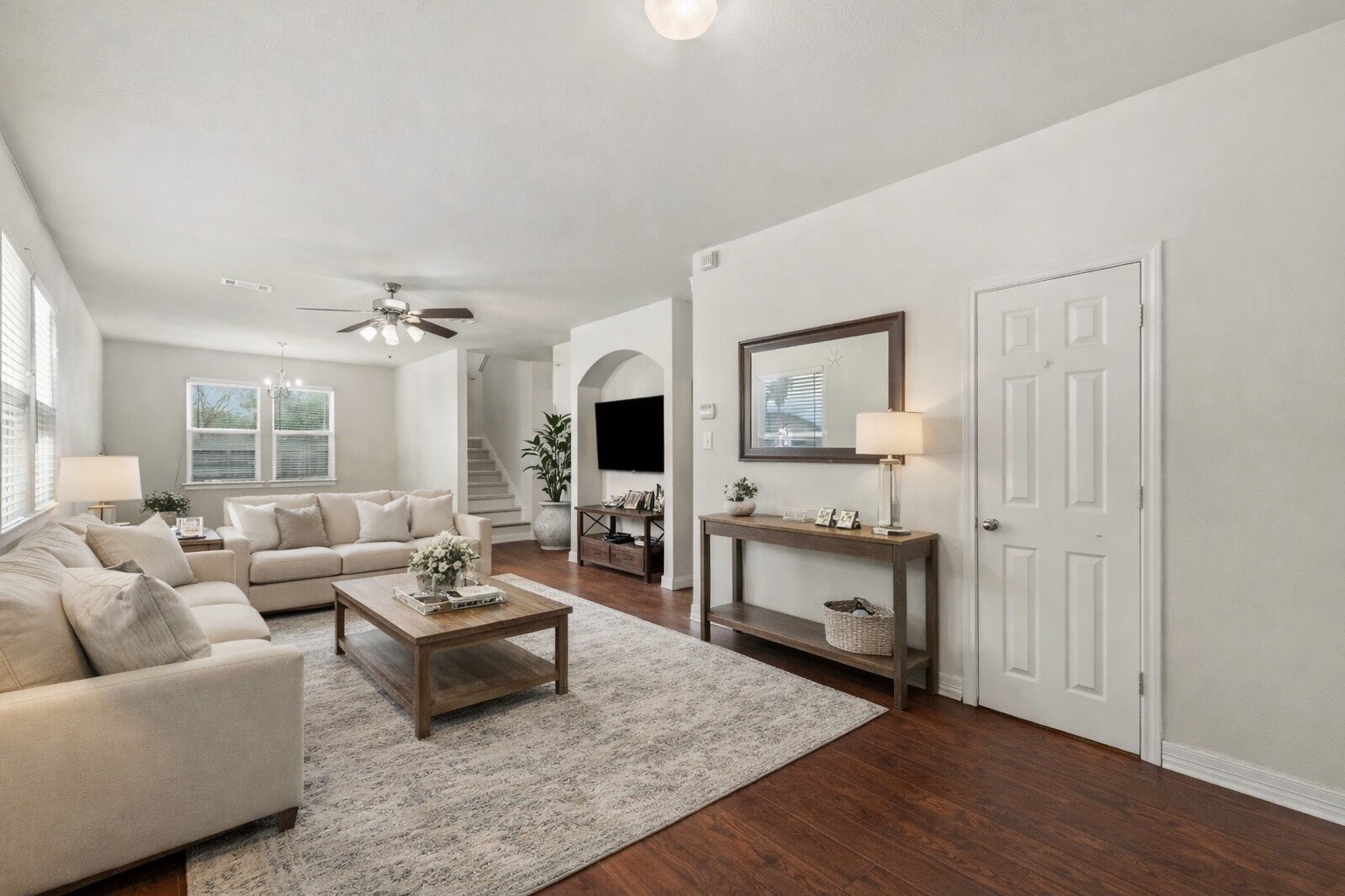 15019 Silhouette Ridge Drive Humble, TX 77396 - Photo 3 of 21 AI generated** Living room for you and your family!