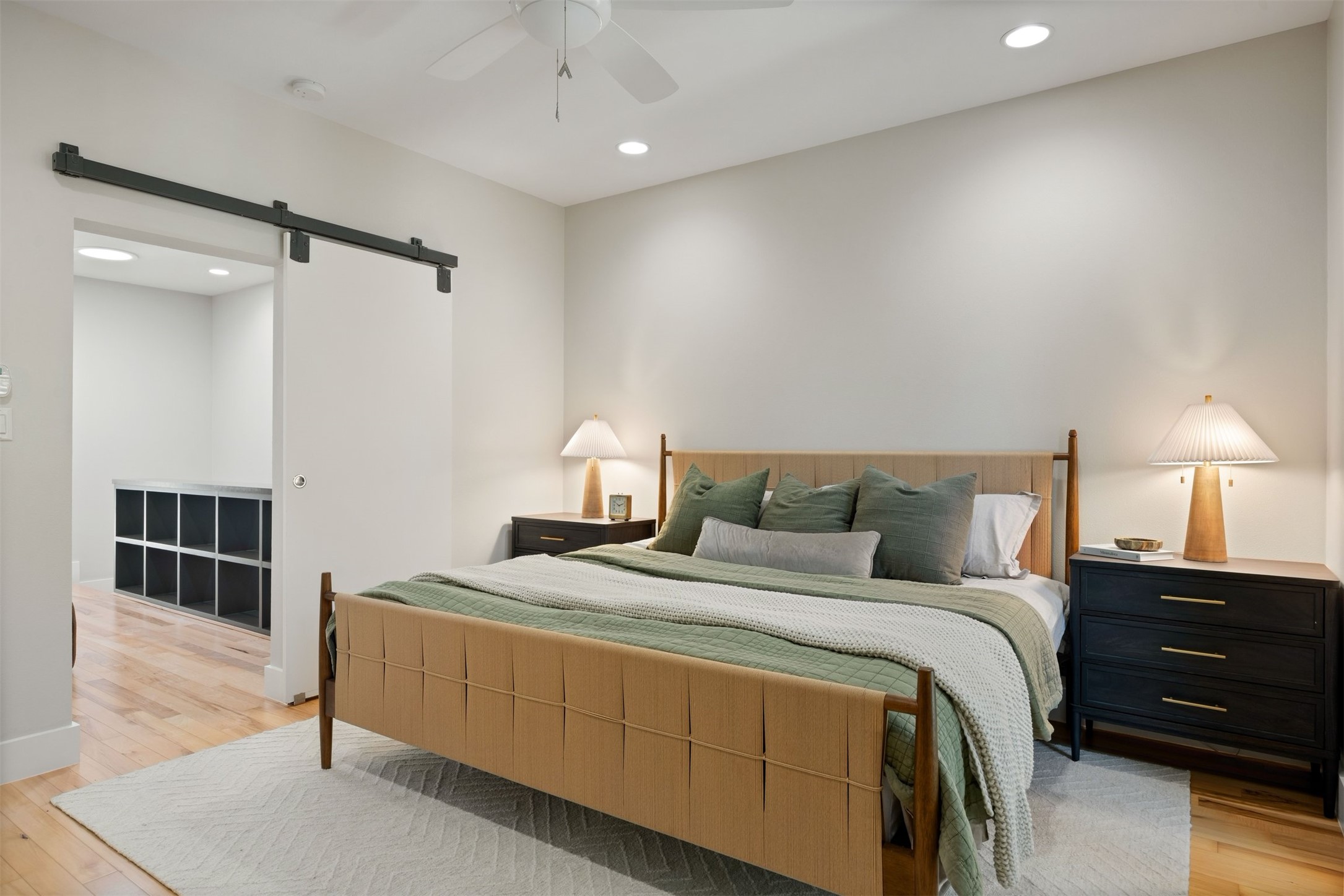 3921 Threadgill Street Austin, TX 78723 - Photo 23 of 36 Generous square footage allows for a king-sized bed and extra seating, giving you a quiet corner to read or catch up on news before starting your day