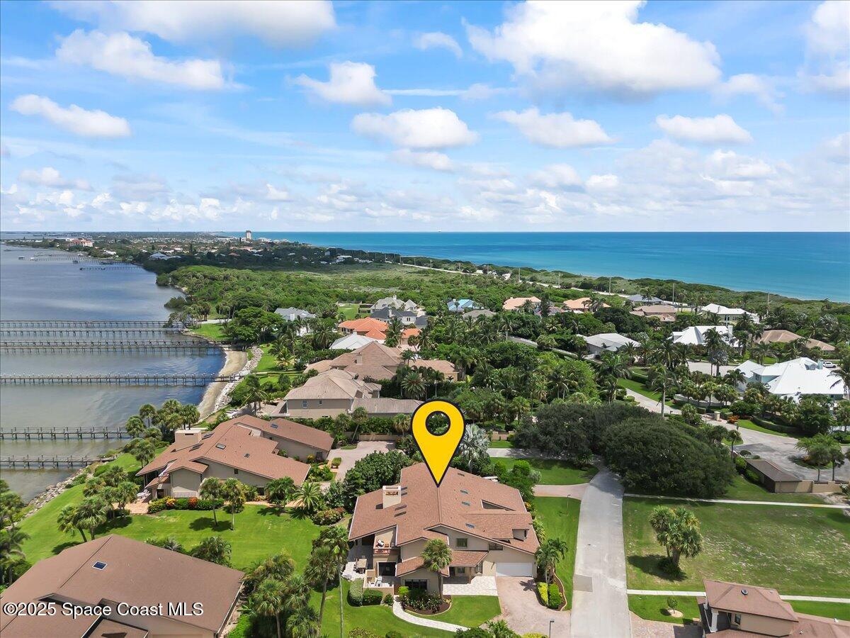 208 The Road, Unit C2 Melbourne Beach, FL 32951 - Photo 2 of 65 Aerial View