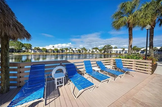 a view of a chairs and table on the terrace