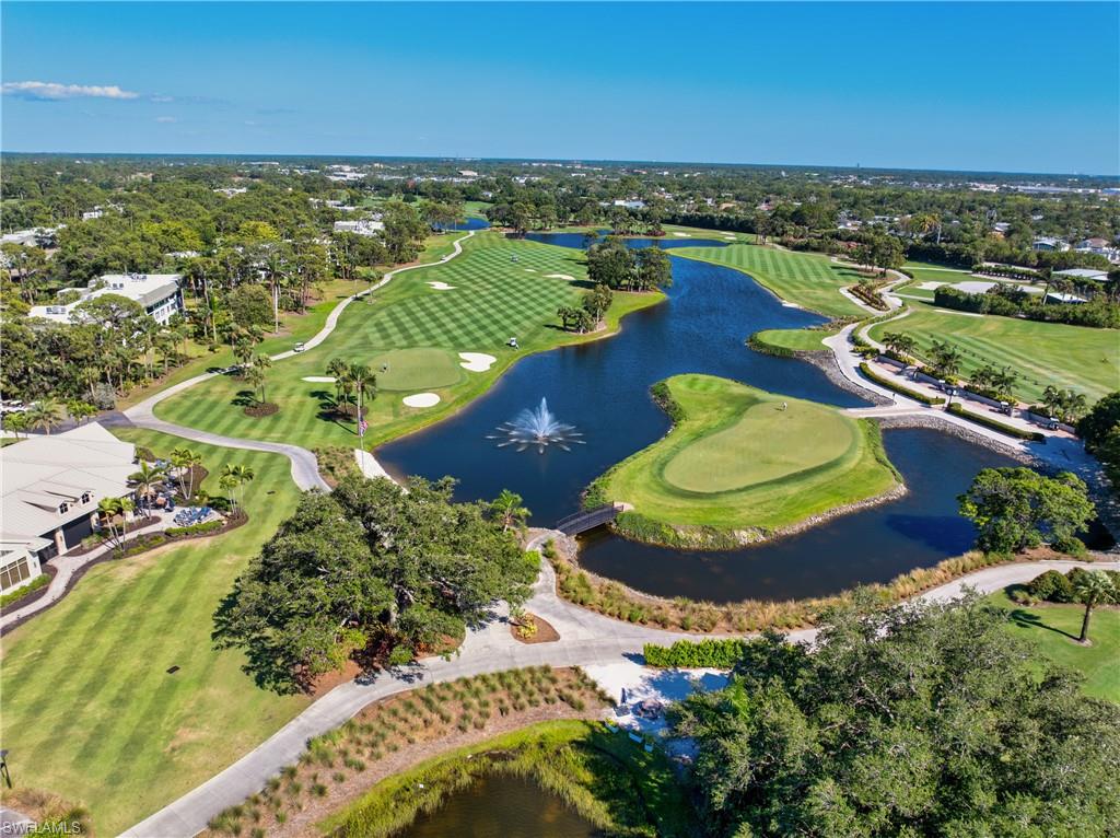 1671 Vinland Way Naples, FL 34105 - Photo 49 of 50 an aerial view of residential houses with outdoor space and river