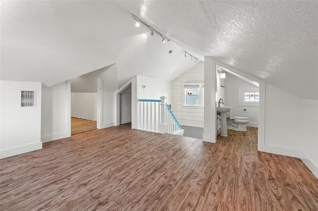 a view of a city and lake