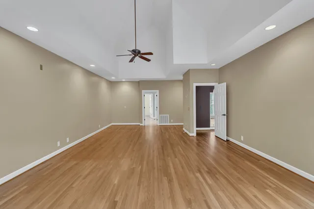 a kitchen with stainless steel appliances granite countertop a stove and refrigerator