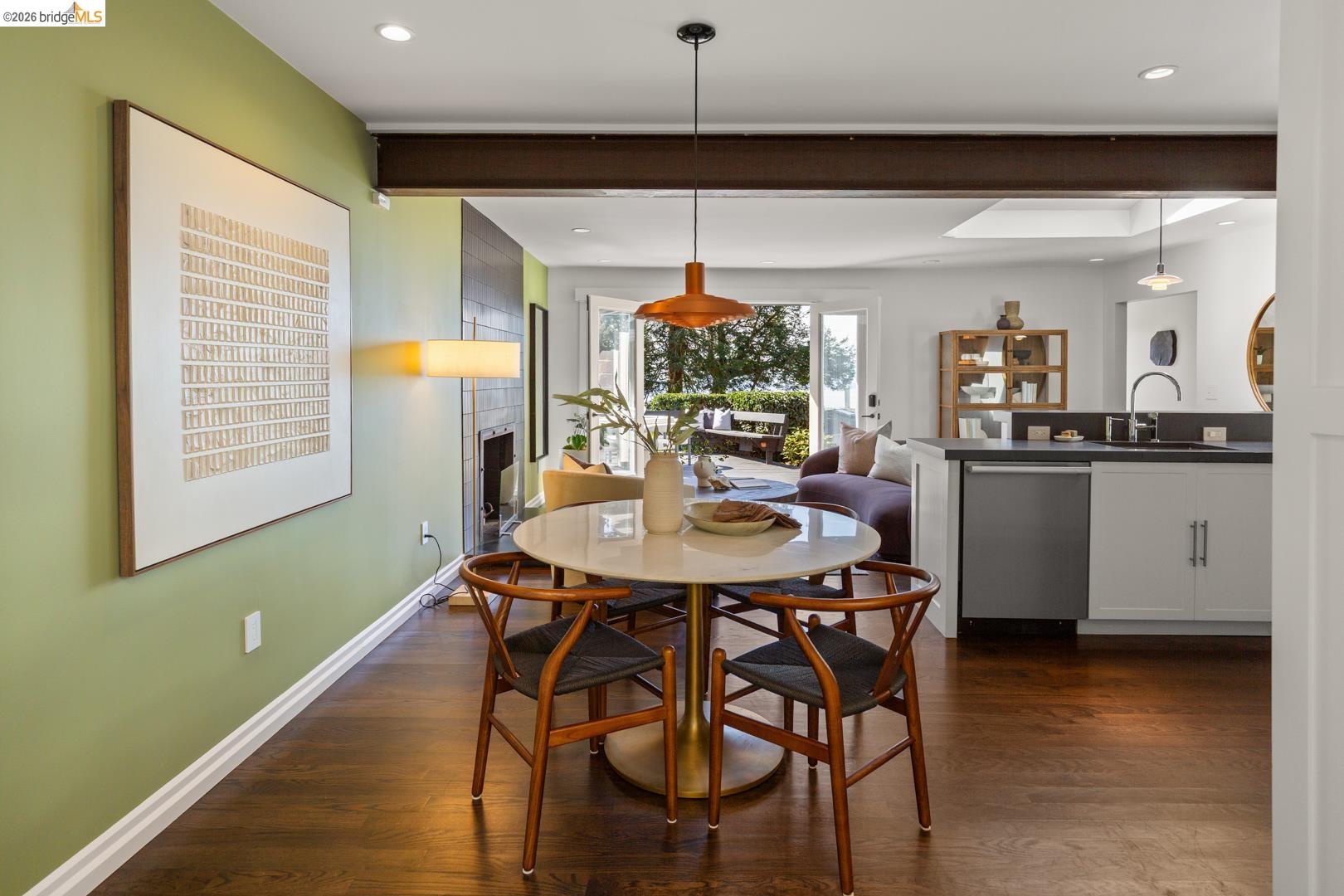 1119 Miller Avenue Berkeley, CA 94708 - Photo 18 of 33 a dining room with furniture and window