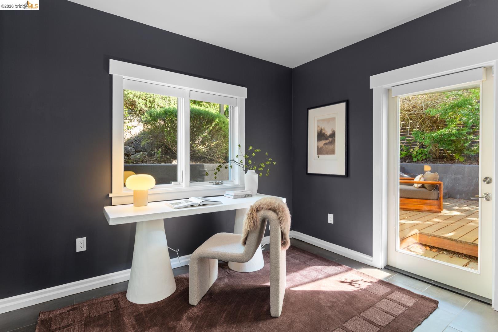 1119 Miller Avenue Berkeley, CA 94708 - Photo 26 of 33 a view of a dining room with furniture window and wooden floor