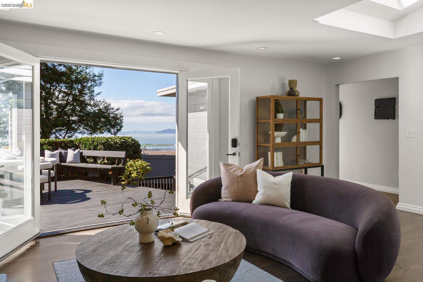 1119 Miller Avenue Berkeley, CA 94708 - Photo 9 of 33 a living room with furniture and a fireplace