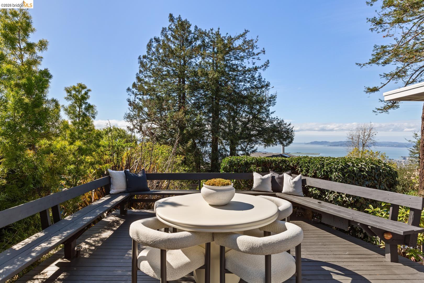 1119 Miller Avenue Berkeley, CA 94708 - Photo 10 of 33 a view of a chairs and table in the balcony