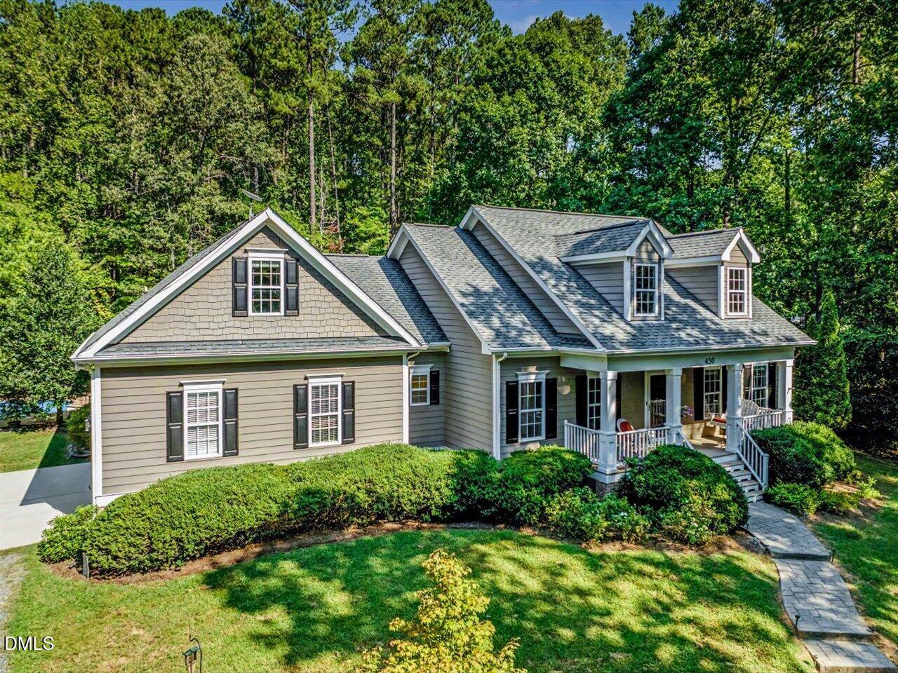 450 Ryan Road Pittsboro, NC 27312 - Photo 2 of 73 Angled Aerial Exterior View
