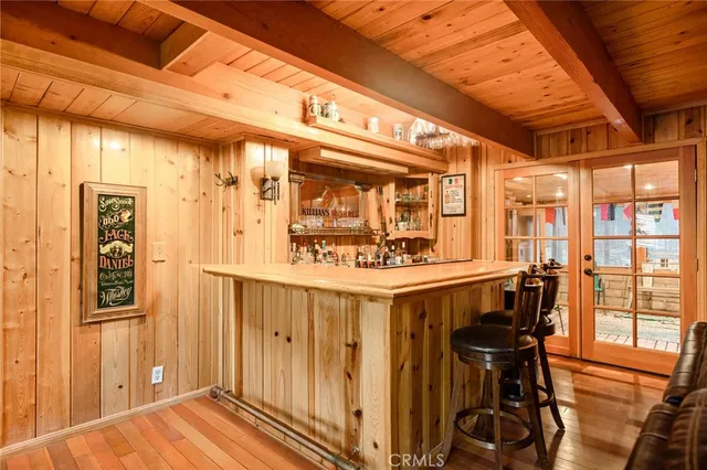 a view of an outdoor space with seating area